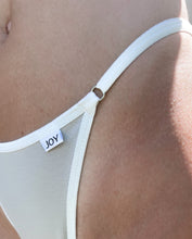 Load image into Gallery viewer, Adjustable String Thong Panty - Almond JOY Underwear