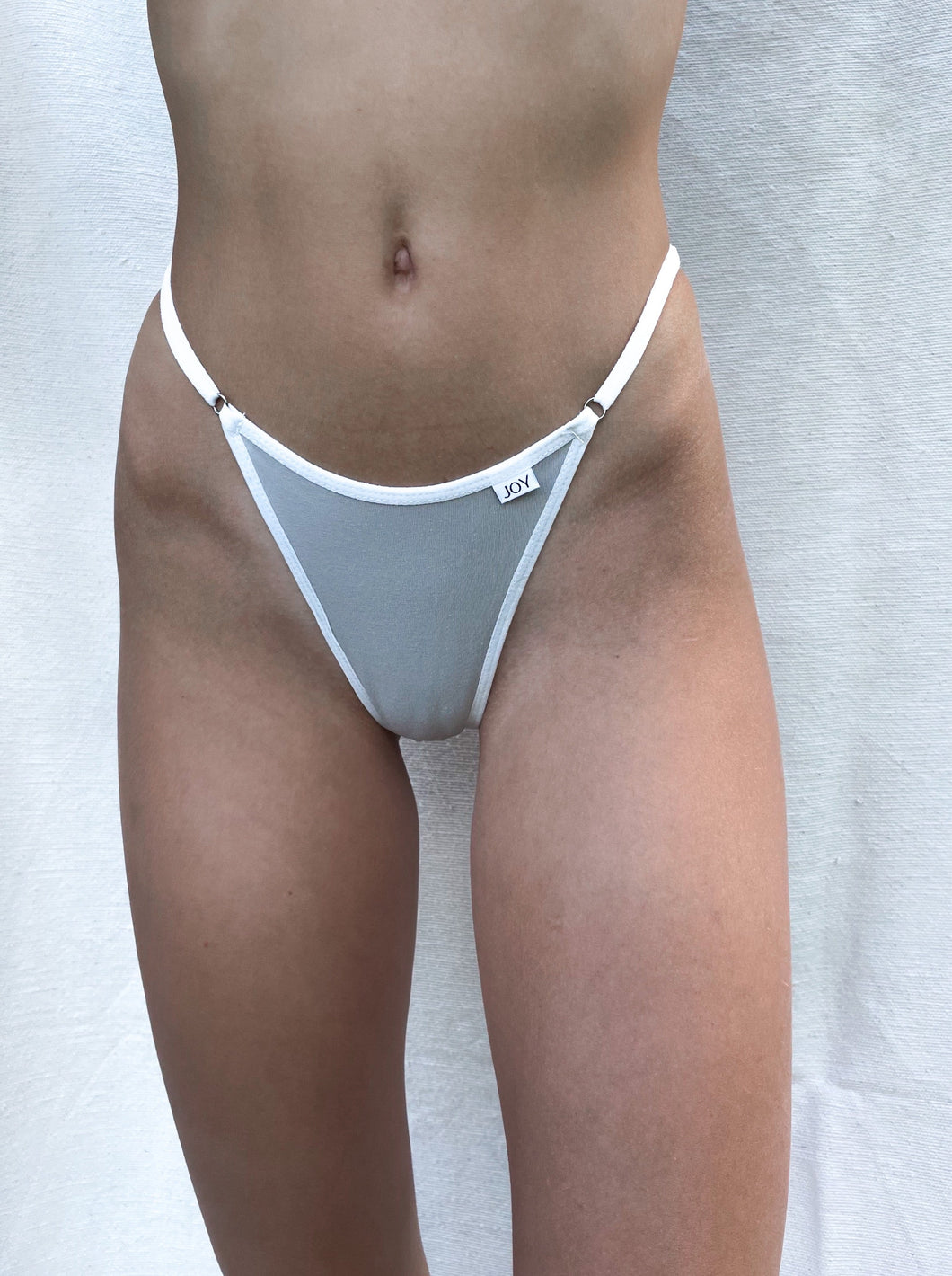 Adjustable String Thong Panty - Almond JOY Underwear