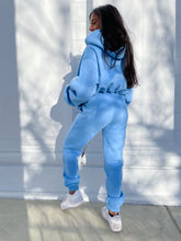 Load image into Gallery viewer, Ethical Relaxed Fit Joggers - Baby Blue JOY Underwear