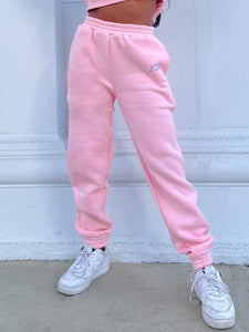 Ethical Relaxed Fit Joggers - Baby Pink JOY Underwear