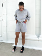 Load image into Gallery viewer, High Waisted Everyday/Sport Unisex Shorts - Heather Grey JOY Underwear