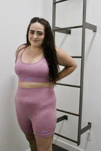 Load image into Gallery viewer, JOY Breathable &amp; Adjustable 2 Piece Sport Set For Women - Raspberry pink JOY Underwear