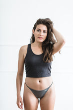 Load image into Gallery viewer, Recycled Minimalist Cotton Thong JOY Underwear