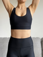 Load image into Gallery viewer, Super Soft Eco-Friendly Recycled Yoga Top Moisture Wicking - Charcoal JOY Underwear