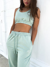 Load image into Gallery viewer, Women&#39;s Everyday Summer Cotton Crop Top - Matcha Mint JOY Underwear