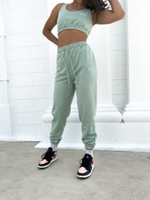 Load image into Gallery viewer, Women&#39;s Lightweight High Waisted Joggers - Matcha Mint JOY Underwear