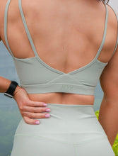 Load image into Gallery viewer, Super Soft Eco-Friendly Recycled Yoga Top Moisture Wicking - Matcha